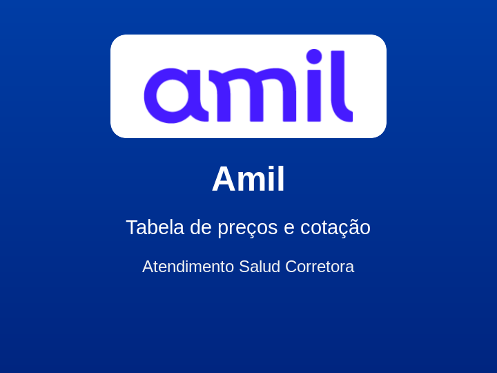 Sobre Amil